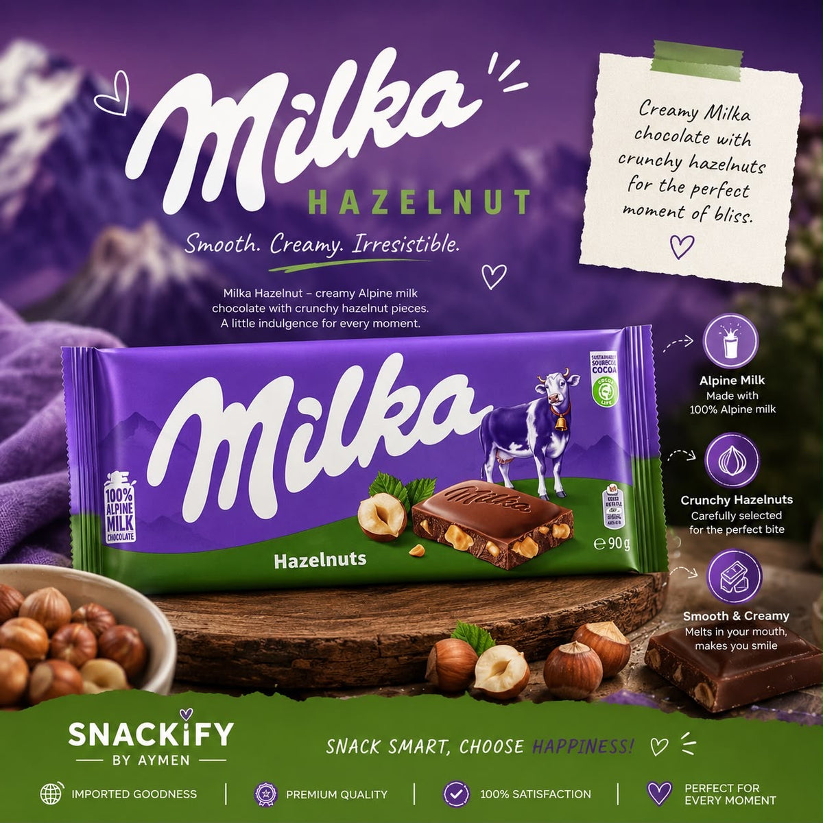 Milka - Hazelnut