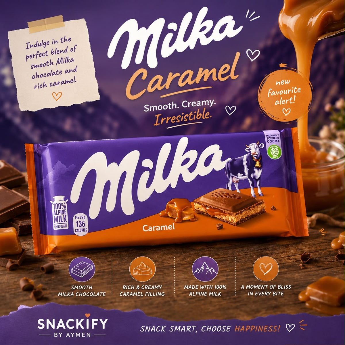 Milka - Caramel