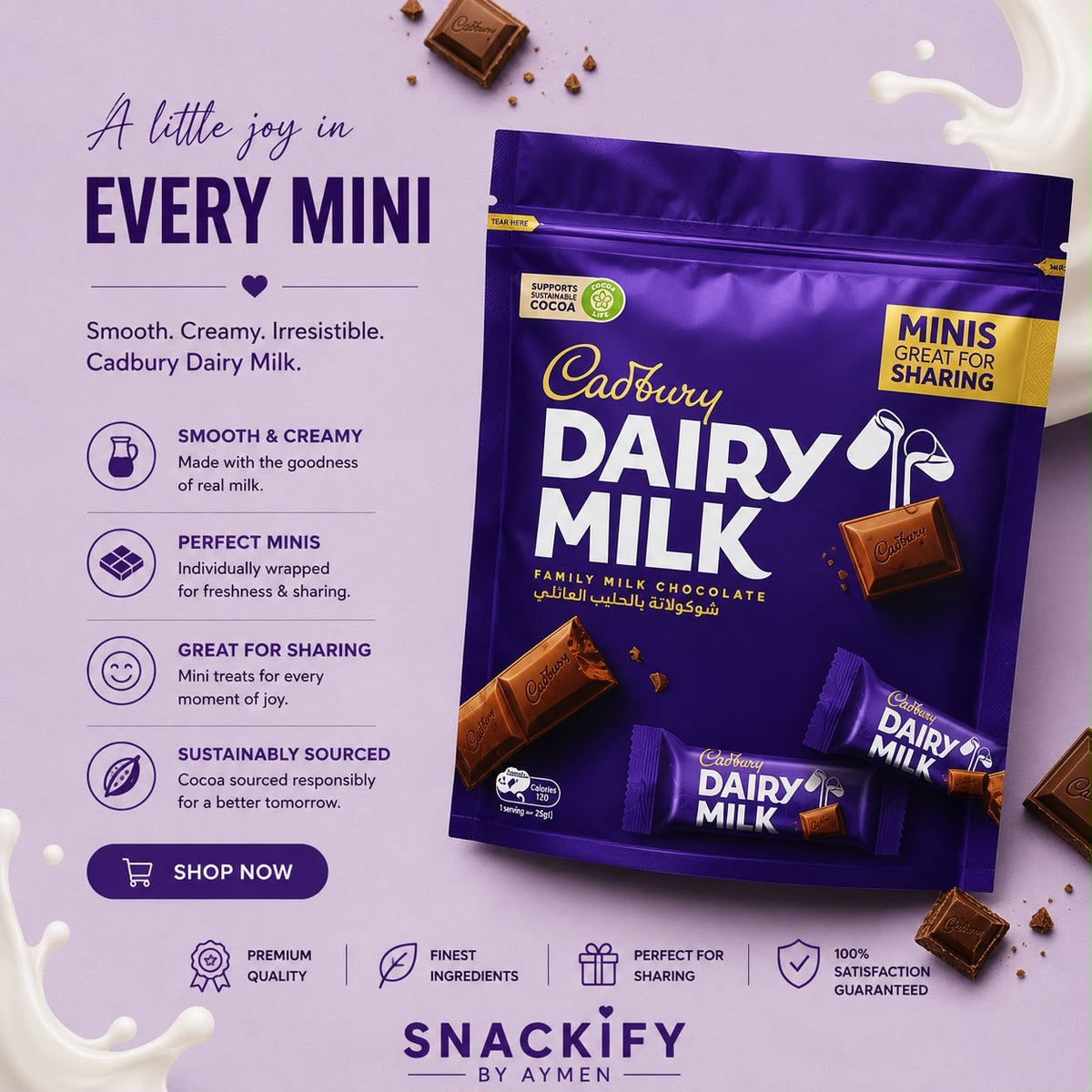 Dairy Milk Classic - Minis