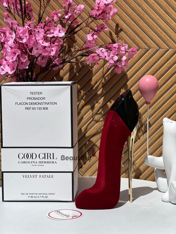 Carolina herrera good girl velvet fatale 80ml edp tester beautifly. Com. Pk scaled