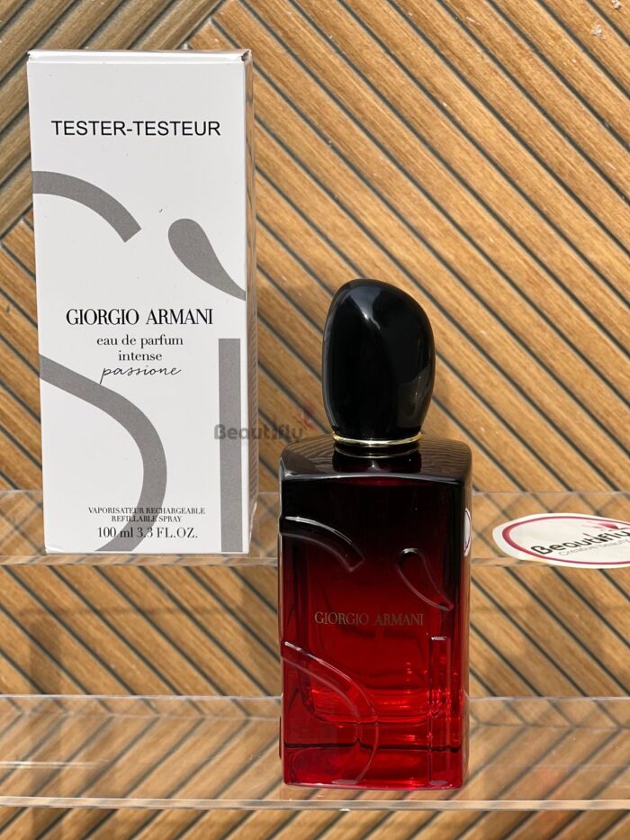 Giorgio armani si passione intense 100ml edp tester for women beautifly. Com. Pk