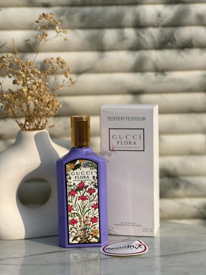 Gucci flora gorgeous magnolia 100ml tester for women beautifly. Com. Pk 1
