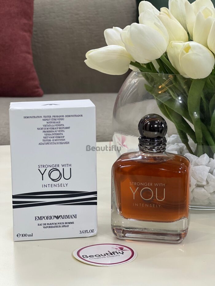 Giorgio armani stronger with you intensely 100ml edt tester for men beautifly. Com. Pk