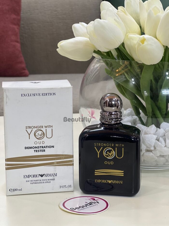 Giorgio armani stronger with you oud 100ml tester for men beautifly. Com. Pk 1