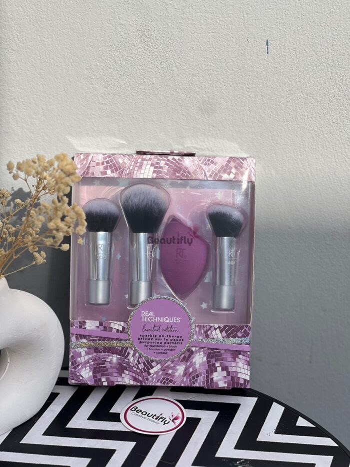 Real techniques sparkles on the go limited edition brush set beautifly. Com. Pk