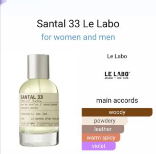 Le labo santal 33 100ml unisex beautifly. Com. Pk 1