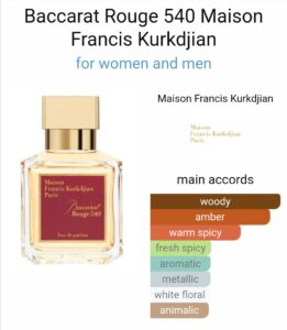 Maison francis kurkdjian baccarat rouge 540 eau de parfum 200ml unisex beautifly. Com. Pk