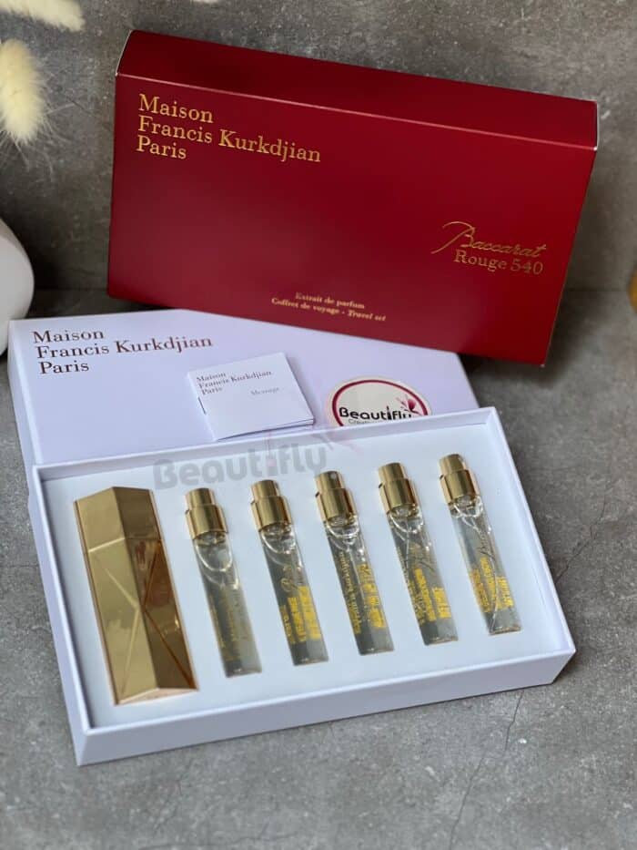 Maison francis kurkdjian baccarat rouge 540 extrait de parfum 11ml x 5 beautifly. Com. Pk
