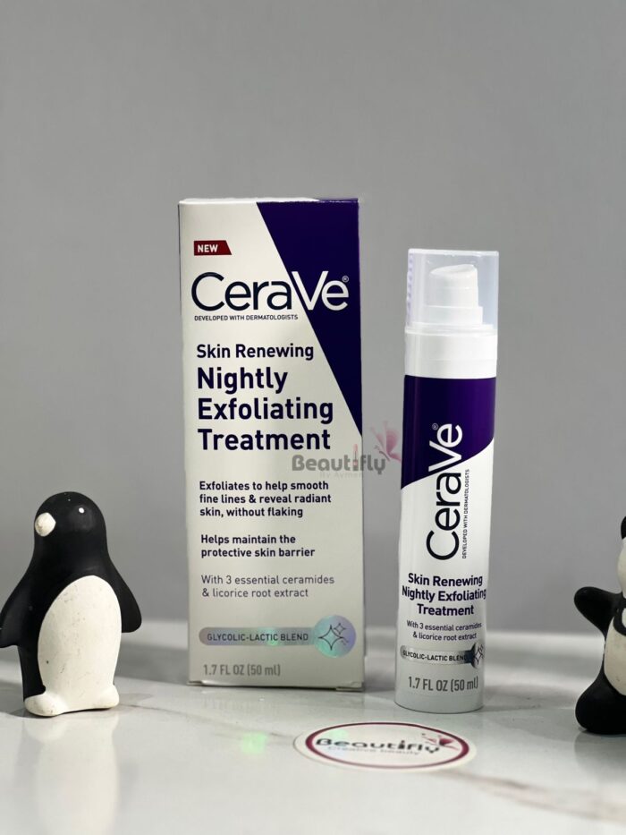 Cerave skin renewing nightly exfoliating treatment 50ml beautifly. Com. Pk