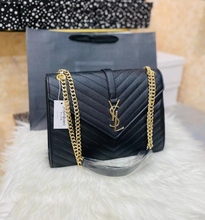 Ysl gold chain bag beautifly. Com. Pk