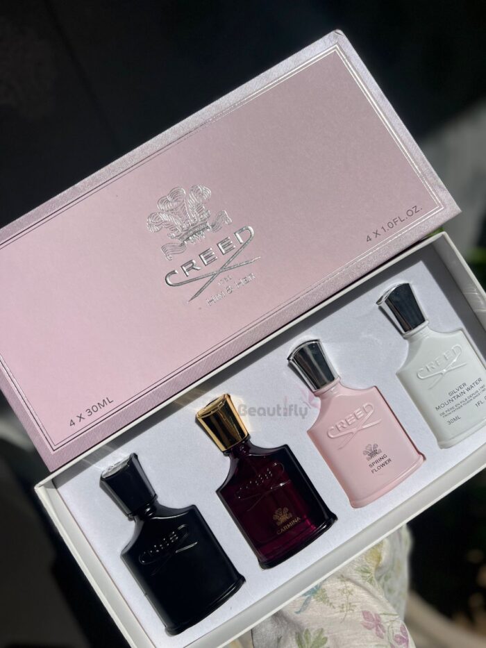 Creed giftset 30ml x 4 beautifly. Com. Pk