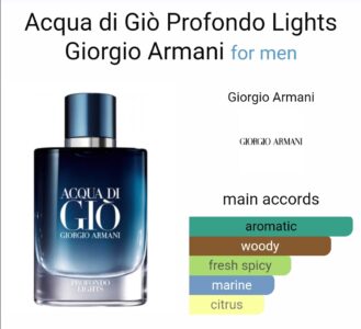 Giorgio armani acqua di gio profondo lights 100ml edp tester for men beautifly. Com. Pk