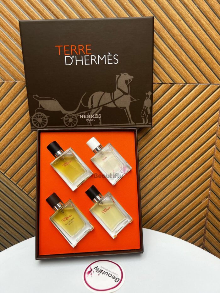 Terre d hermes giftset 12ml x 4 beautifly. Com. Pk