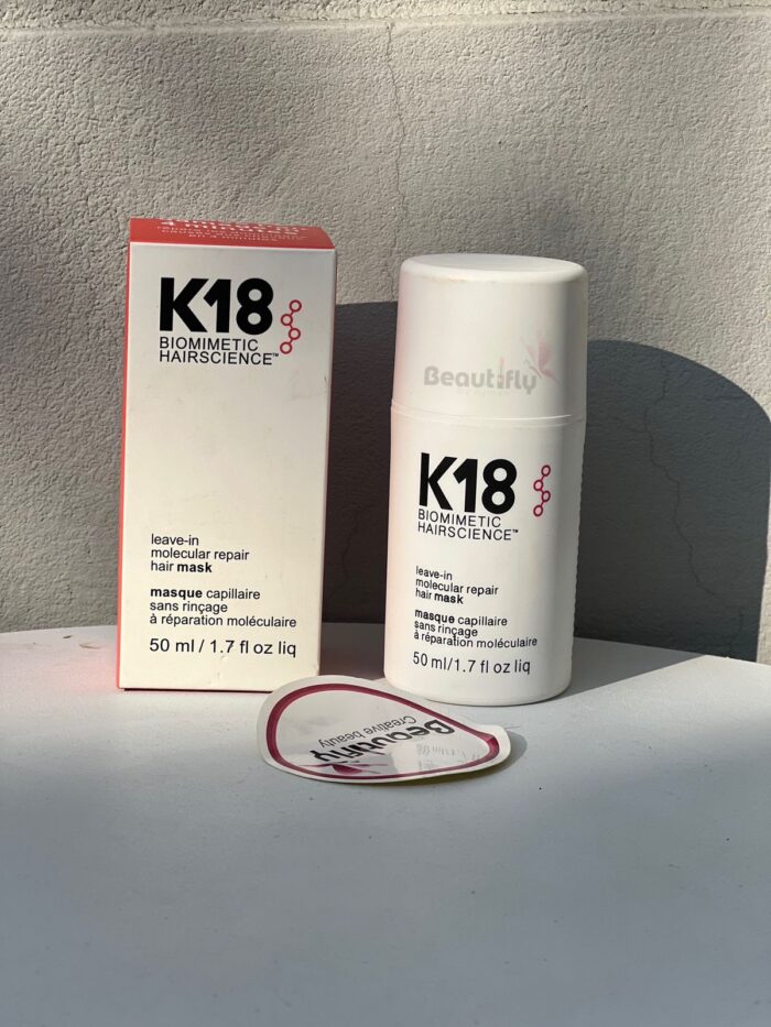 K18 leave in molecular hair mask beautifly. Com. Pk