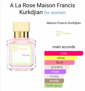 Maison francis kurkdjian a la rose 70ml edp tester for women beautifly. Com. Pk