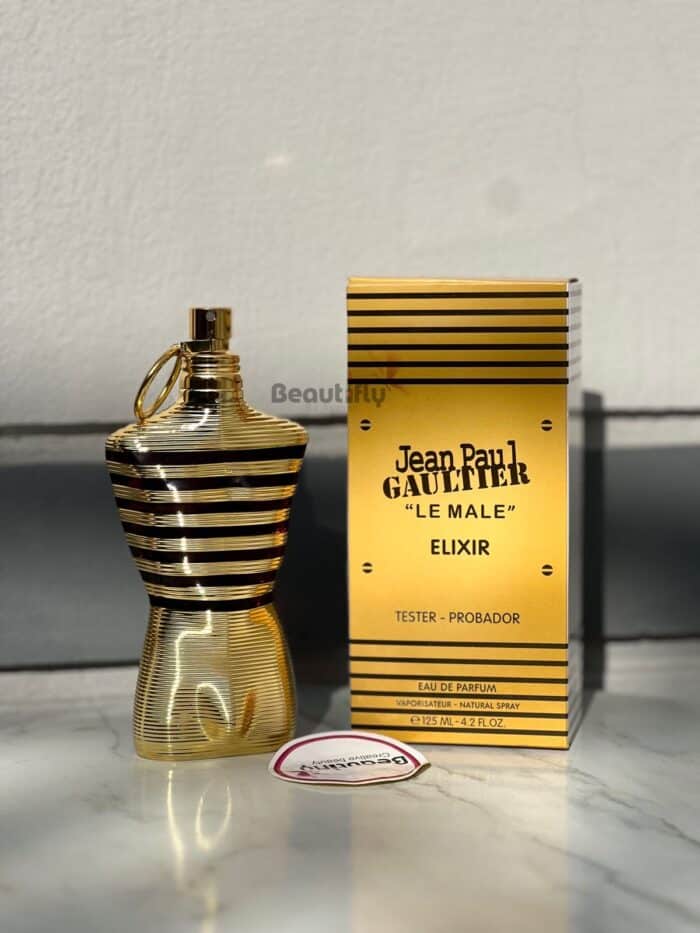 Jean paul gaultier le male elixir 125ml edp tester beautifly. Com. Pk 1