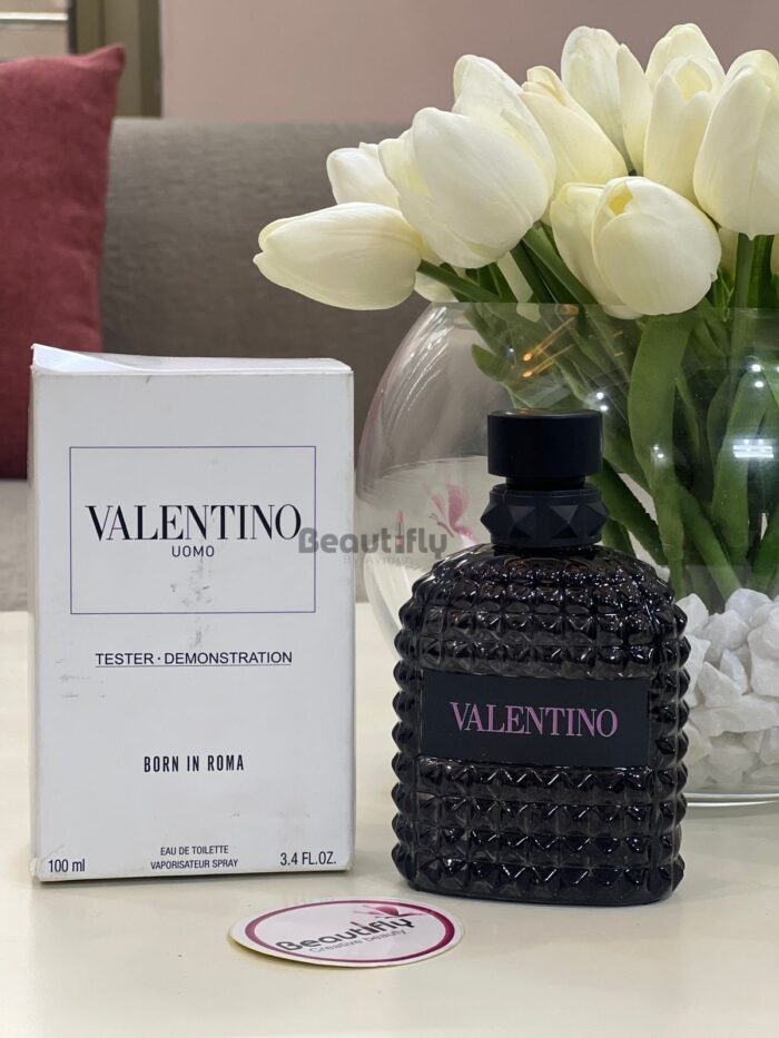 Valentino uomo born in roma 100ml edt tester beautifly. Com. Pk