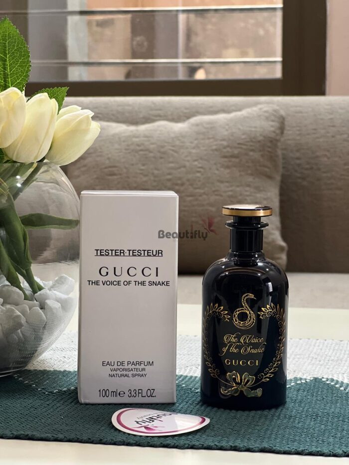 Gucci the voice of the snake 100ml edp tester unisex beautifly. Com. Pk 1