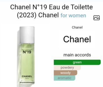 Chanel no 19 100ml edt beautifly. Com. Pk