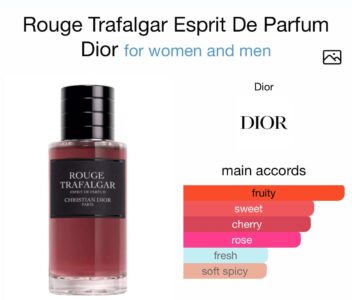 Christian dior rouge trafalgar esprit de parfum 125ml edp tester unisex beautifly. Com. Pk