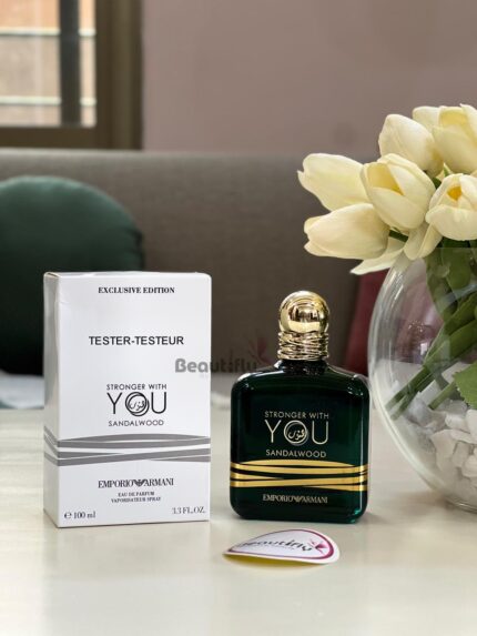 Emporio Armani - Stronger With You Sandalwood - 100ml EDP Tester Unisex