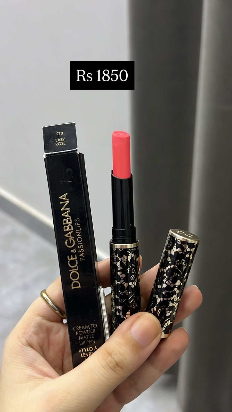 Img-20250810-Wa0054 Dolce and gabbana lipstick easy rose beautifly. Com. Pk