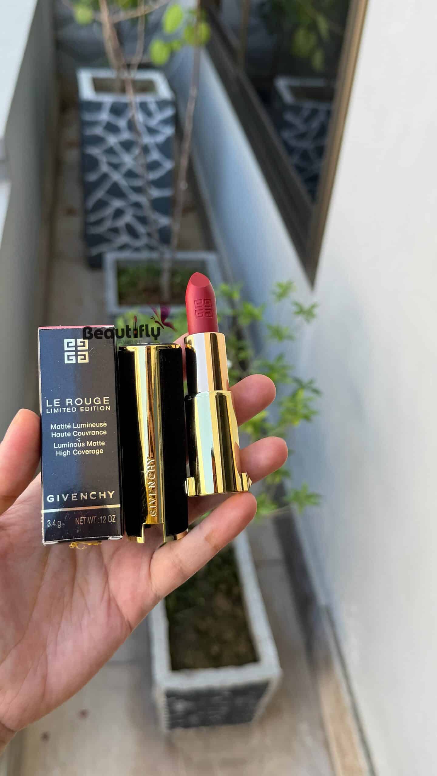 F597Ccac-E868-4122-8945-069A1330F3D4 Givenchy le rouge lipstick beautifly. Com. Pk 4 scaled